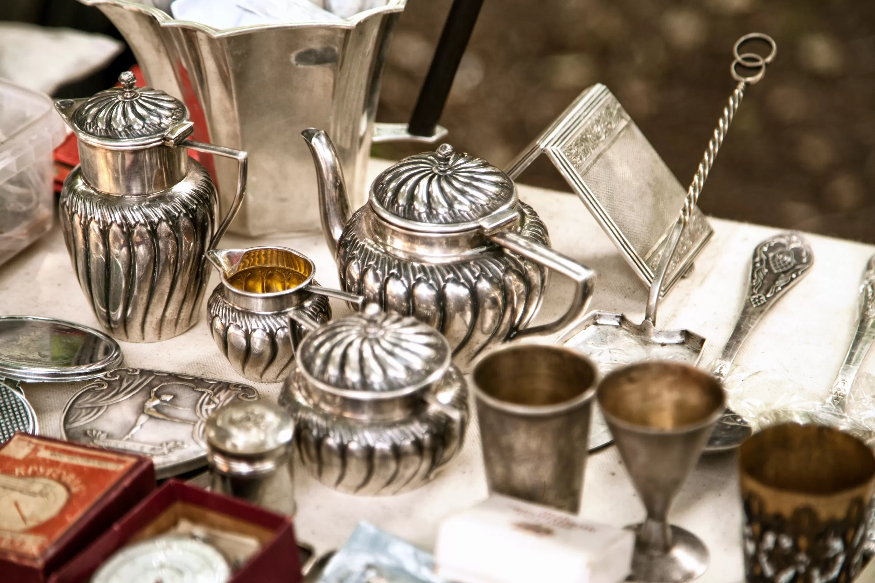 Valuable antique silver