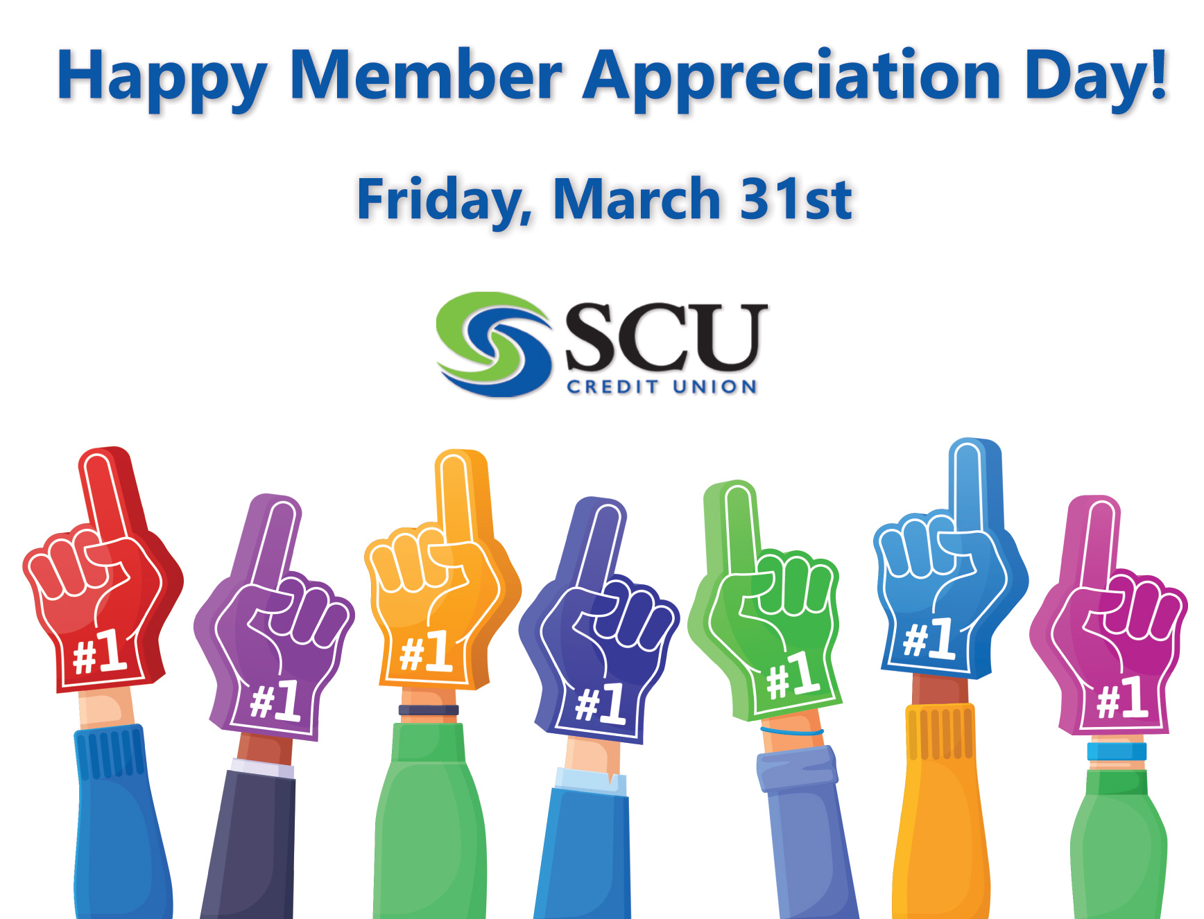 Member Appreciation Day! Come celebrate with us 🎉 ⏰ Monday May