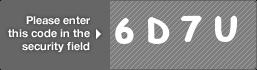 captcha code for visual authentication  number 6 letter D number 7 letter U