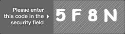 captcha code for visual authentication  number 5 letter F number 8 letter N