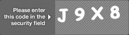 captcha code for visual authentication  letter J number 9 letter X number 8