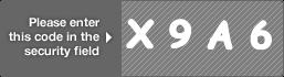 captcha code for visual authentication  letter X number 9 letter A number 6