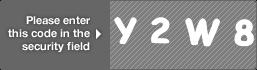captcha code for visual authentication  letter Y number 2 letter W number 8