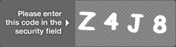 captcha code for visual authentication  letter Z number 4 letter J number 8