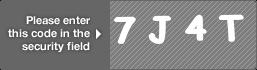 captcha code for visual authentication  number 7 letter J number 4 letter T