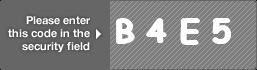captcha code for visual authentication  letter B number 4 letter E number 5